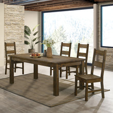 Load image into Gallery viewer, Coleman 5-piece Rectangular Dining Set Rustic Golden Brown
