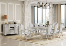 Load image into Gallery viewer, Evangeline Rectangular Dining Table with Extension Leaf Silver Oak
