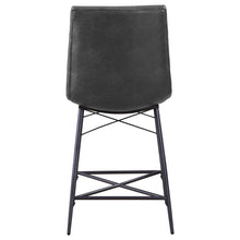 Load image into Gallery viewer, Aiken Upholstered Tufted Counter Height Stools Grey (Set of 2)
