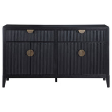 Load image into Gallery viewer, Brookmead 2-drawer Sideboard Buffet with Storage Cabinet Black
