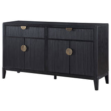 Load image into Gallery viewer, Brookmead 2-drawer Sideboard Buffet with Storage Cabinet Black
