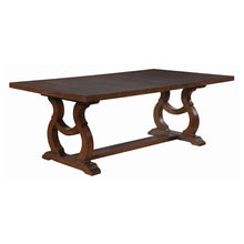 Load image into Gallery viewer, Brockway Trestle Dining Table Antique Java

