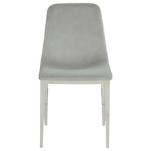 Load image into Gallery viewer, Irene Upholstered Side Chairs Light Grey and Chrome (Set of 4)
