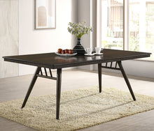 Load image into Gallery viewer, Wes Rectangular Dining Table Dark Walnut
