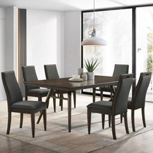 Load image into Gallery viewer, Wes 5-piece Rectangular Dining Set Grey and Dark Walnut
