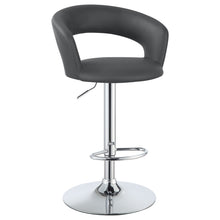 Load image into Gallery viewer, Barraza 29&quot; Adjustable Height Bar Stool Grey and Chrome
