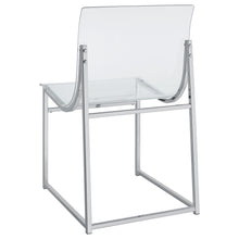 Load image into Gallery viewer, Adino Acrylic Dining Side Chair Clear and Chrome (Set of 2)
