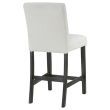 Load image into Gallery viewer, Alba Boucle Upholstered Counter Height Dining Chair White and Charcoal Grey (Set of 2)
