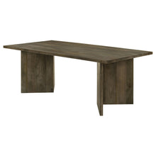 Load image into Gallery viewer, Tyler Rectangular Double V-Leg Dining Table Mango Brown
