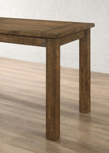 Load image into Gallery viewer, Coleman Counter Height Table Rustic Golden Brown
