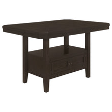 Load image into Gallery viewer, Prentiss Rectangular Counter Height Table with Butterfly Leaf Cappuccino
