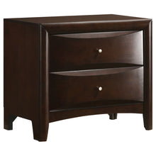 Load image into Gallery viewer, Phoenix 2-drawer Nightstand Deep Cappuccino
