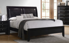 Load image into Gallery viewer, Briana Wood California King Panel Bed Black
