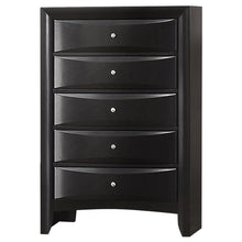 Load image into Gallery viewer, Briana Rectangular 5-drawer Chest Black
