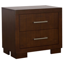 Load image into Gallery viewer, Jessica 2-drawer Nightstand Cappuccino
