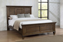 Load image into Gallery viewer, Franco Wood California King Panel Bed Burnished Oak
