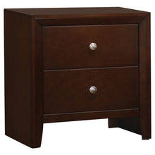 Load image into Gallery viewer, Serenity 2-drawer Nightstand Rich Merlot
