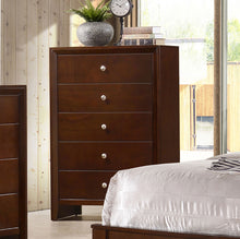 Load image into Gallery viewer, Serenity 5-drawer Bedroom Chest Rich Merlot

