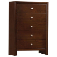 Load image into Gallery viewer, Serenity 5-drawer Bedroom Chest Rich Merlot
