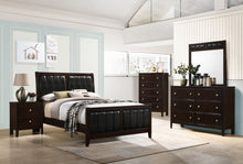 Load image into Gallery viewer, Carlton Wood Full Panel Bed Cappuccino
