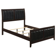 Load image into Gallery viewer, Carlton Wood Eastern King Panel Bed Cappuccino
