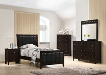Load image into Gallery viewer, Carlton 4-piece Twin Bedroom Set Cappuccino

