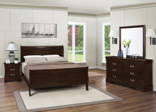 Load image into Gallery viewer, Louis Philippe 4-piece Full Bedroom Set Cappuccino
