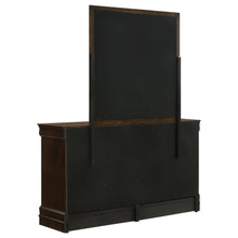 Load image into Gallery viewer, Louis Philippe 6-drawer Dresser with Mirror Cappuccino
