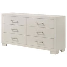 Load image into Gallery viewer, Jessica 6-drawer Dresser Cream White
