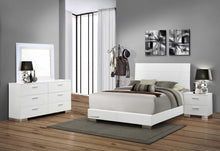 Load image into Gallery viewer, Felicity 4-piece Queen Bedroom Set White High Gloss
