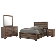 Load image into Gallery viewer, Kauffman 4-piece Eastern King Bedroom Set Washed Taupe
