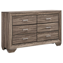Load image into Gallery viewer, Kauffman 5-piece Eastern King Bedroom Set Washed Taupe
