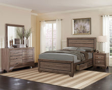 Load image into Gallery viewer, Kauffman 4-piece Queen Bedroom Set Washed Taupe
