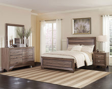 Load image into Gallery viewer, Kauffman 4-piece California King Bedroom Set Washed Taupe
