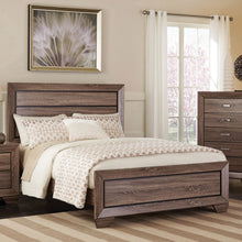 Load image into Gallery viewer, Kauffman Wood Queen Panel Bed Washed Taupe
