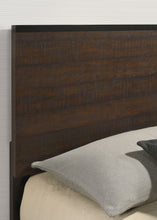 Load image into Gallery viewer, Edmonton Wood Eastern King Panel Bed Rustic Tobacco
