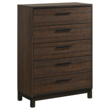 Load image into Gallery viewer, Edmonton 5-drawer Chest Rustic Tobacco
