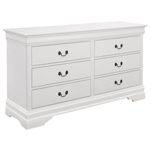 Load image into Gallery viewer, Louis Philippe 4-piece Full Bedroom Set White
