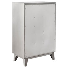 Load image into Gallery viewer, Leighton 5-drawer Bedroom Chest Metallic Mercury
