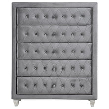Load image into Gallery viewer, Deanna 5-piece California King Bedroom Set Grey
