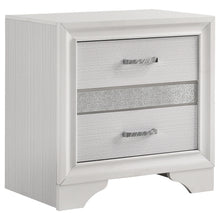 Load image into Gallery viewer, Miranda 2-drawer Nightstand White
