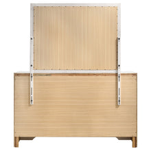 Load image into Gallery viewer, Miranda 7-drawer Dresser with Mirror White and Rhinestone

