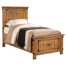 Load image into Gallery viewer, Brenner 5-piece Twin Bedroom Set Rustic Honey
