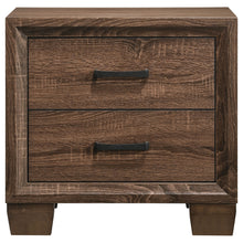 Load image into Gallery viewer, Brandon 2-drawer Nightstand Medium Warm Brown
