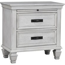 Load image into Gallery viewer, Franco 2-drawer Nightstand Distressed White
