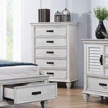 Load image into Gallery viewer, Franco 5-drawer Bedroom Chest Distressed White
