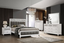 Load image into Gallery viewer, Barzini Wood Queen Panel Bed White
