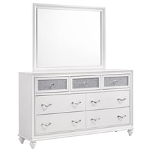 Load image into Gallery viewer, Barzini 7-drawer Dresser with Mirror White
