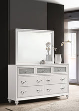 Load image into Gallery viewer, Barzini 7-drawer Dresser with Mirror White
