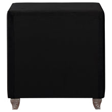Load image into Gallery viewer, Deanna 2-drawer Rectangular Nightstand Black
